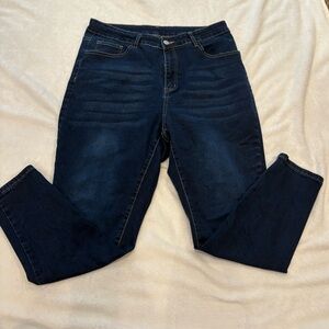 SHEIN Curve 2XL Blue Denim Jeans